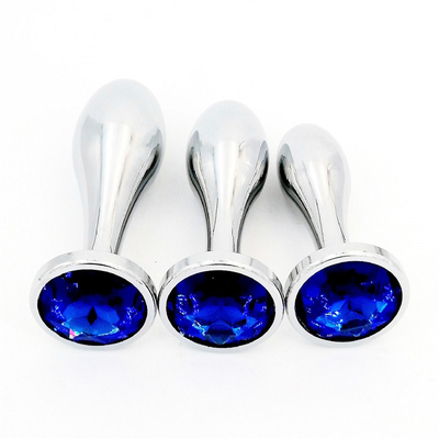 Black Hot Metal Anal Plug Cho Phụ Nữ Đùi Và Vagin Sex Toys