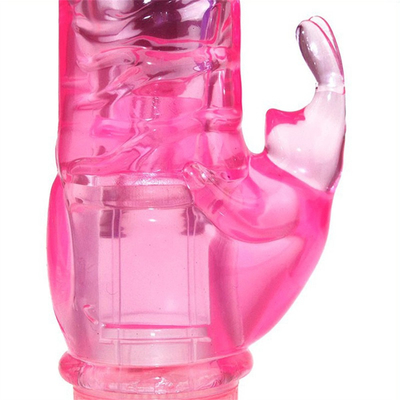 Thỏ Glans dương vật G-Spot Vibrator Chiếc máy phụ nữ Vibration silicone Vibrating dildo
