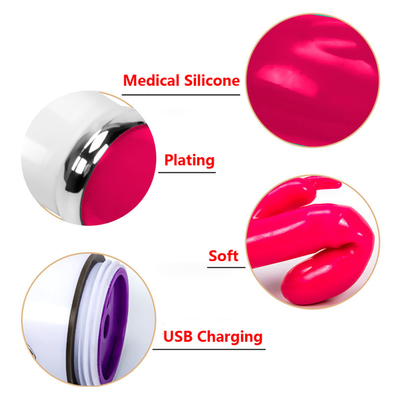 Thỏ Vibrator kích thích âm vật đồ chơi tình dục khiêu dâm cho phụ nữ thủ dâm G-spot Massager