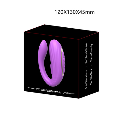 Máy xoa bóp hậu môn và âm vật được làm bằng silicone y tế hình U G Spot vibrator đồ chơi tình dục cho phụ nữ