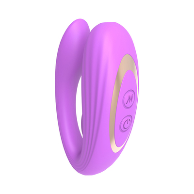 Máy xoa bóp hậu môn và âm vật được làm bằng silicone y tế hình U G Spot vibrator đồ chơi tình dục cho phụ nữ