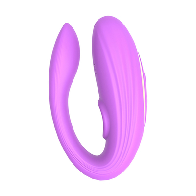 Máy xoa bóp hậu môn và âm vật được làm bằng silicone y tế hình U G Spot vibrator đồ chơi tình dục cho phụ nữ