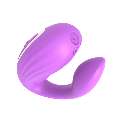 Máy xoa bóp hậu môn và âm vật được làm bằng silicone y tế hình U G Spot vibrator đồ chơi tình dục cho phụ nữ