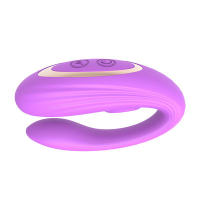 Máy xoa bóp hậu môn và âm vật được làm bằng silicone y tế hình U G Spot vibrator đồ chơi tình dục cho phụ nữ