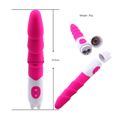 6 tốc độ silicone vibrator sex toy với pin điện năng động dildo vibrator cho phụ nữ