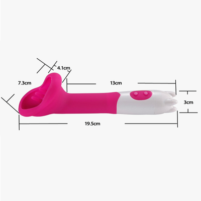 12 tốc độ Vibrator lưỡi kích thích âm vật máy bơm con đực Nipple âm đạo massage bàn chải
