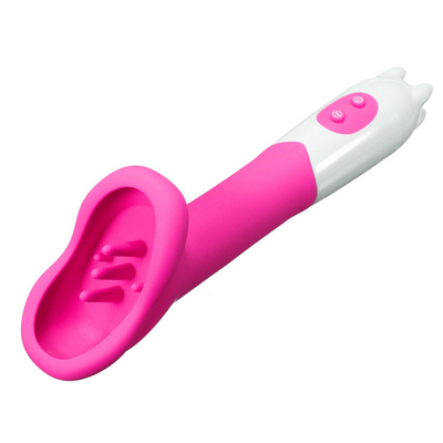 12 tốc độ Vibrator lưỡi kích thích âm vật máy bơm con đực Nipple âm đạo massage bàn chải