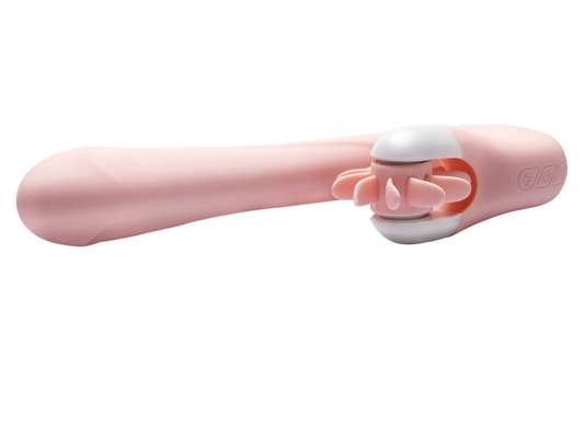 Lưỡi bằng miệng liếm âm vật Vibrator sưởi ấm thông minh xoay lưỡi Vibrator đồ chơi tình dục cho phụ nữ