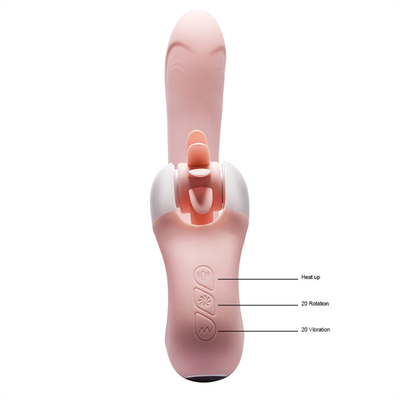 Lưỡi bằng miệng liếm âm vật Vibrator sưởi ấm thông minh xoay lưỡi Vibrator đồ chơi tình dục cho phụ nữ