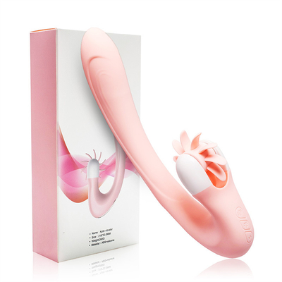 Lưỡi bằng miệng liếm âm vật Vibrator sưởi ấm thông minh xoay lưỡi Vibrator đồ chơi tình dục cho phụ nữ