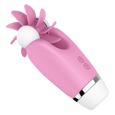 Chuyển vòng Oral Sex Clitoris Stimulator Lưỡi đồ chơi tình dục cho phụ nữ