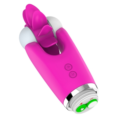 Chuyển vòng Oral Sex Clitoris Stimulator Lưỡi đồ chơi tình dục cho phụ nữ