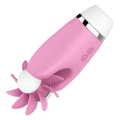 Chuyển vòng Oral Sex Clitoris Stimulator Lưỡi đồ chơi tình dục cho phụ nữ