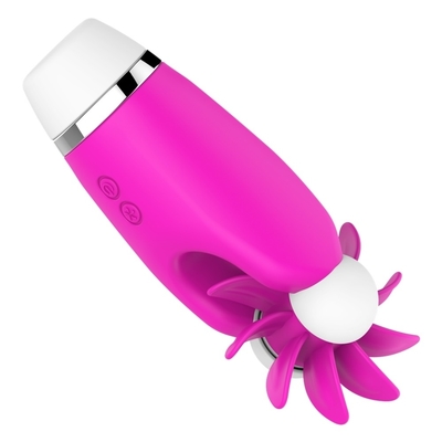 Chuyển vòng Oral Sex Clitoris Stimulator Lưỡi đồ chơi tình dục cho phụ nữ