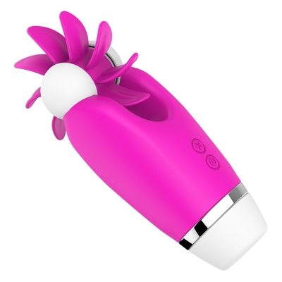 Chuyển vòng Oral Sex Clitoris Stimulator Lưỡi đồ chơi tình dục cho phụ nữ