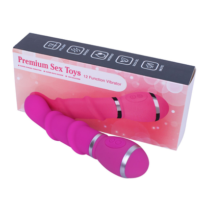 12 tốc độ silicone Caterpillar hình dạng Vibrator massage âm đạo cho nữ đồ chơi tình dục