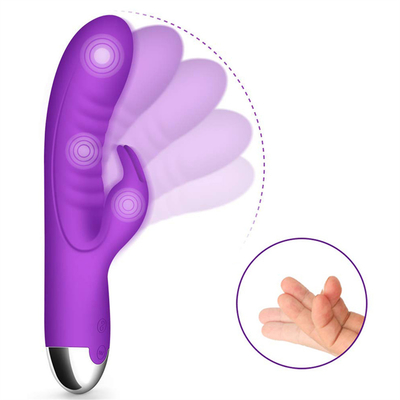 USB G-Spot có thể sạc lại âm đạo âm vật Massager Rabbit Vibrator cho phụ nữ