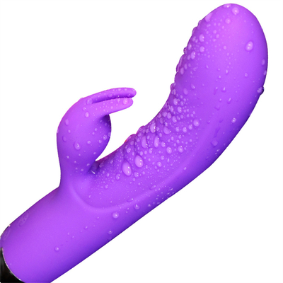 USB G-Spot có thể sạc lại âm đạo âm vật Massager Rabbit Vibrator cho phụ nữ