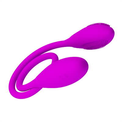 Vibrator Anal Double 6 Multi-Speed G-Spot Vibrator trứng Vibrator âm vật sạc lại cho cặp vợ chồng