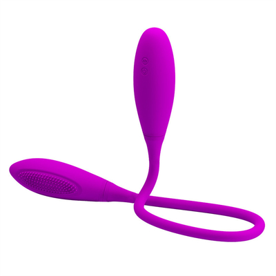 Vibrator Anal Double 6 Multi-Speed G-Spot Vibrator trứng Vibrator âm vật sạc lại cho cặp vợ chồng