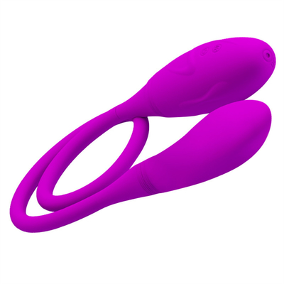Vibrator Anal Double 6 Multi-Speed G-Spot Vibrator trứng Vibrator âm vật sạc lại cho cặp vợ chồng