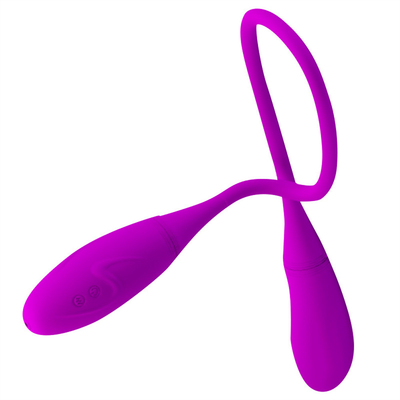Vibrator Anal Double 6 Multi-Speed G-Spot Vibrator trứng Vibrator âm vật sạc lại cho cặp vợ chồng