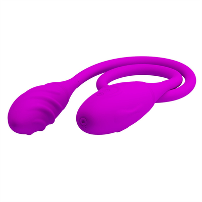 Vibrator Anal Double 6 Multi-Speed G-Spot Vibrator trứng Vibrator âm vật sạc lại cho cặp vợ chồng