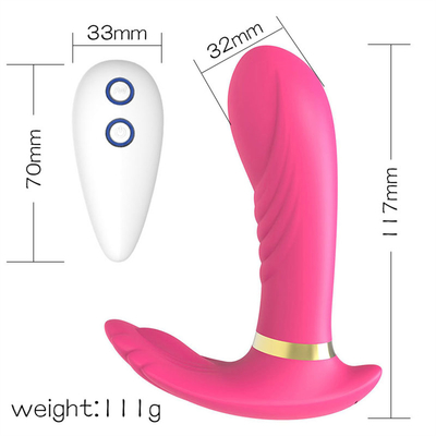 Vibrator massage âm đạo đeo nóng 9 tốc độ Vibrator sưởi ấm đồ chơi tình dục phụ nữ trưởng thành