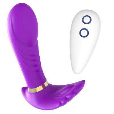 Vibrator massage âm đạo đeo nóng 9 tốc độ Vibrator sưởi ấm đồ chơi tình dục phụ nữ trưởng thành