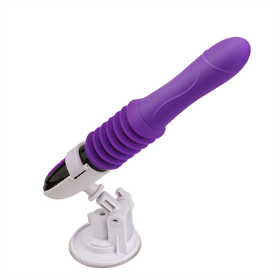 360 độ rung động có thể sạc lại bộ dao động massage âm vật Vibrator pussy với stent cho phụ nữ