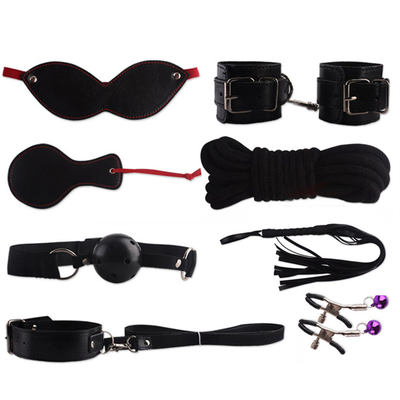 8pc/Set BDSM phổ biến Bondage Restraint Kit cho cặp đôi vui vẻ