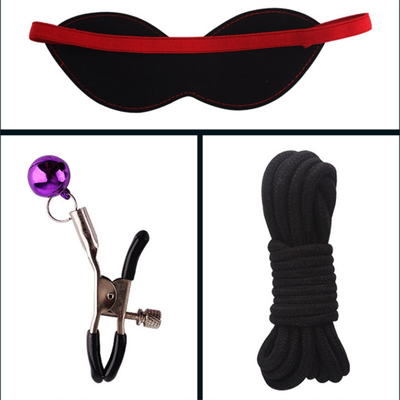 8pc/Set BDSM phổ biến Bondage Restraint Kit cho cặp đôi vui vẻ