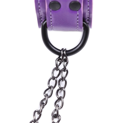 Đeo cổ áo da mới với núm vú Clamp Clip Chain cặp đôi SM đồ chơi tình dục cho phụ nữ Sex Tools cặp vợ chồng trò chơi người lớn