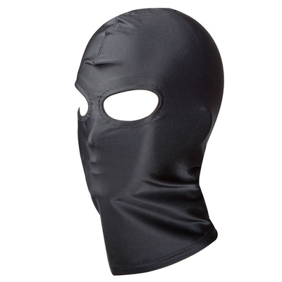 Sexy Toys Open Mouth Eye Bondage Party Mask Cosplay Headgear Trò chơi dành cho người lớn cho cặp vợ chồng Man BDSM Fetish Mask Hood