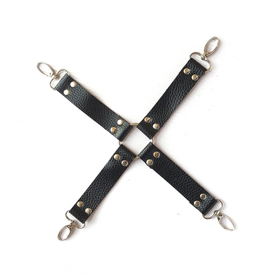 10pcs/set SM Products Bondage PU Leather Fetish Kit Restraints Slave Sex Toy Bondage Cho Cặp đôi