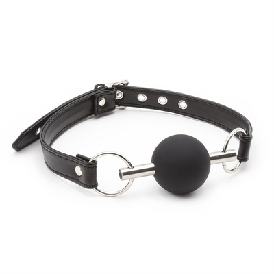 Đồ chơi tình dục mềm silicone Bdsm Bondage Plug Ball Open Mouth Gag