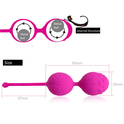 Silikon âm đạo liệu pháp căng thẳng đào tạo Kegel bóng đồ chơi tình dục cho phụ nữ