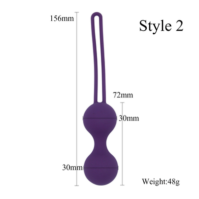 Silikon âm đạo liệu pháp căng thẳng đào tạo Kegel bóng đồ chơi tình dục cho phụ nữ