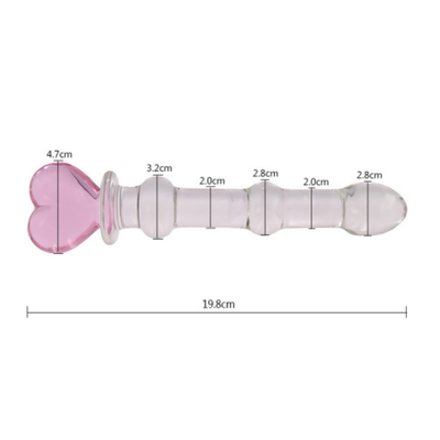 Đồ chơi tình dục thiết kế mới Glass Anal Plug Sex Toy Anal Beads Butt Plug Sex Toys cho phụ nữ