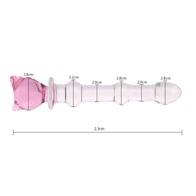 Đồ chơi tình dục thiết kế mới Glass Anal Plug Sex Toy Anal Beads Butt Plug Sex Toys cho phụ nữ