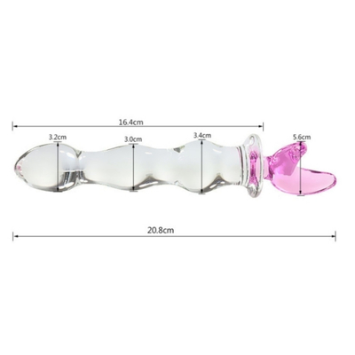 Đồ chơi tình dục thiết kế mới Glass Anal Plug Sex Toy Anal Beads Butt Plug Sex Toys cho phụ nữ