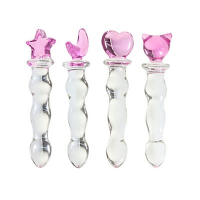 Đồ chơi tình dục thiết kế mới Glass Anal Plug Sex Toy Anal Beads Butt Plug Sex Toys cho phụ nữ