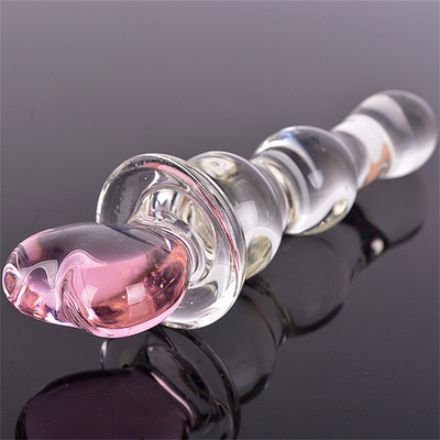 Đồ chơi tình dục thiết kế mới Glass Anal Plug Sex Toy Anal Beads Butt Plug Sex Toys cho phụ nữ