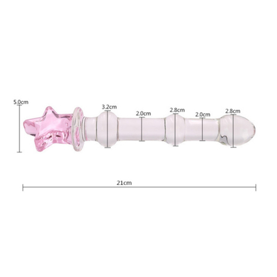 Đồ chơi tình dục thiết kế mới Glass Anal Plug Sex Toy Anal Beads Butt Plug Sex Toys cho phụ nữ