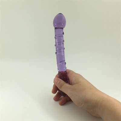 Double Heads Butt Plug Anal Plug Butt Glass Butt Plug với thiết kế vít bên trong Được phân phối trên toàn thế giới