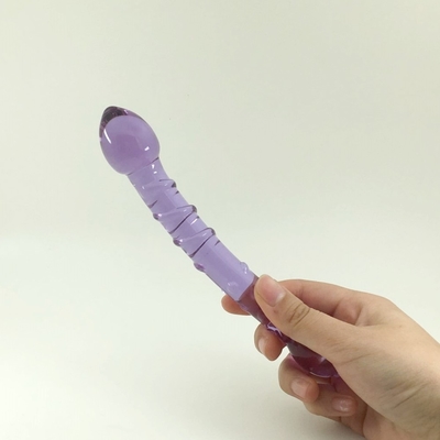 Double Heads Butt Plug Anal Plug Butt Glass Butt Plug với thiết kế vít bên trong Được phân phối trên toàn thế giới