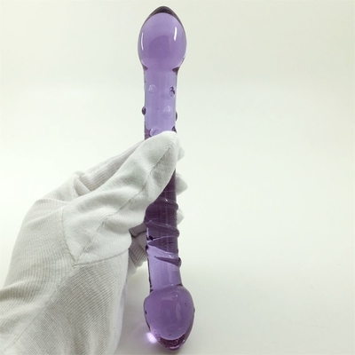Double Heads Butt Plug Anal Plug Butt Glass Butt Plug với thiết kế vít bên trong Được phân phối trên toàn thế giới