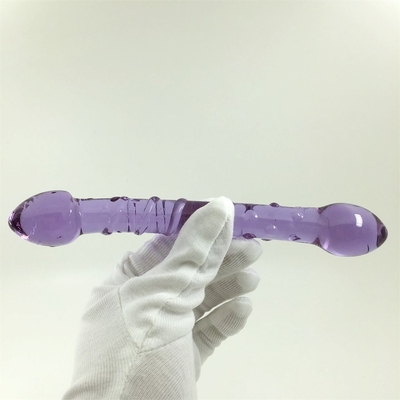 Double Heads Butt Plug Anal Plug Butt Glass Butt Plug với thiết kế vít bên trong Được phân phối trên toàn thế giới