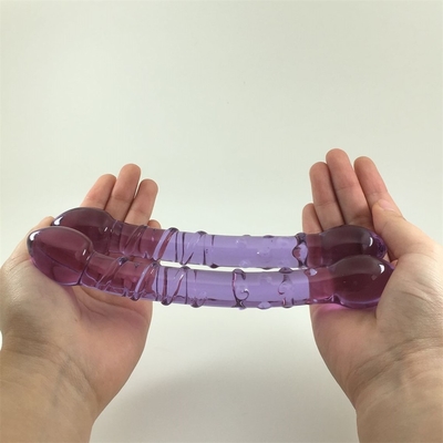Double Heads Butt Plug Anal Plug Butt Glass Butt Plug với thiết kế vít bên trong Được phân phối trên toàn thế giới