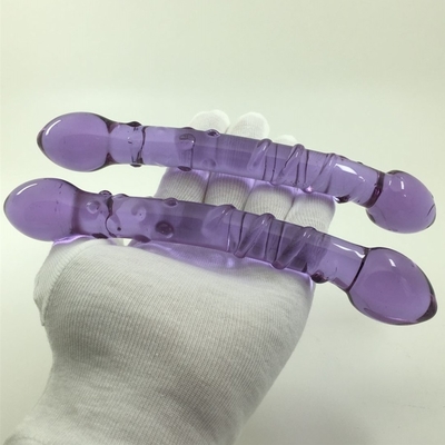 Double Heads Butt Plug Anal Plug Butt Glass Butt Plug với thiết kế vít bên trong Được phân phối trên toàn thế giới